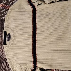 Aeropostale Ribbed Sweater with Stripe Small/Medium